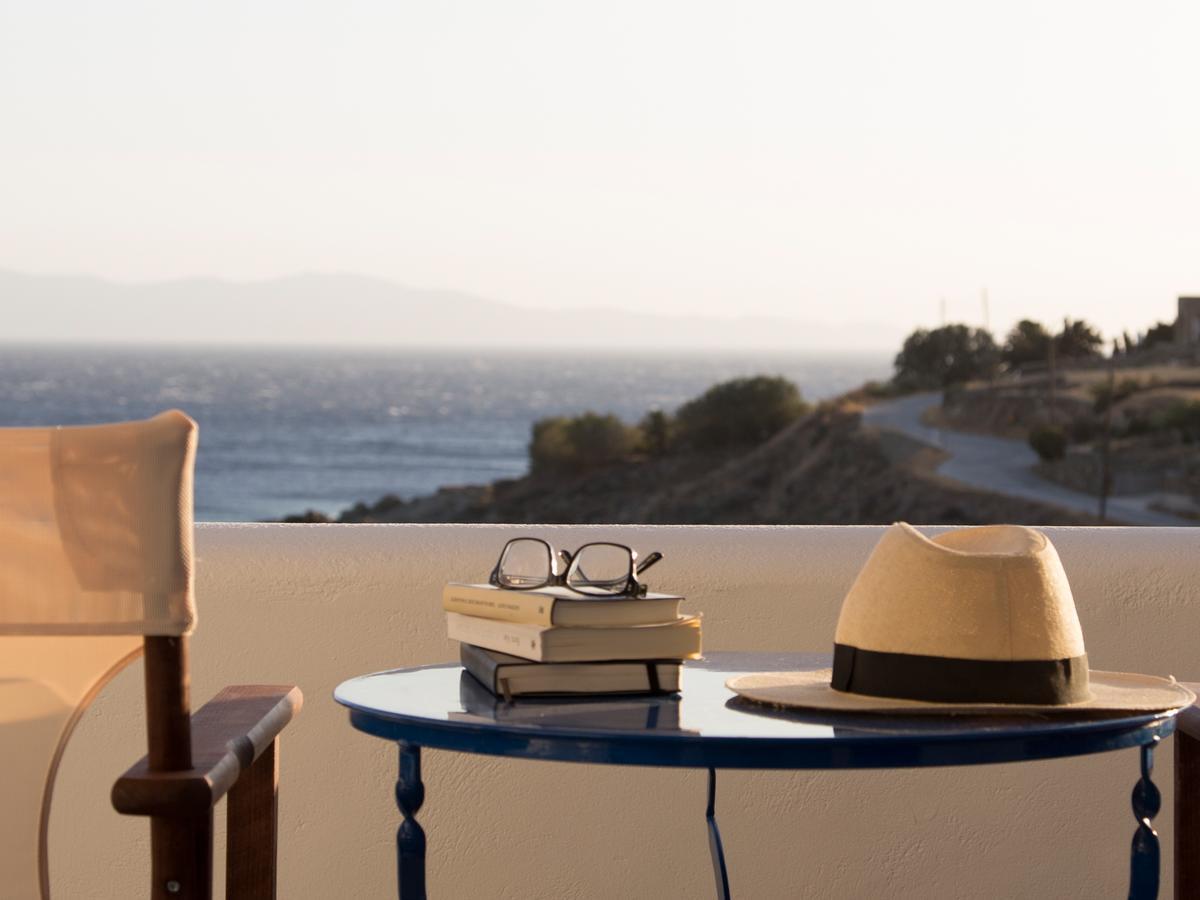 Meltemi Tinos Aparthotel Agios Romanos Exteriör bild