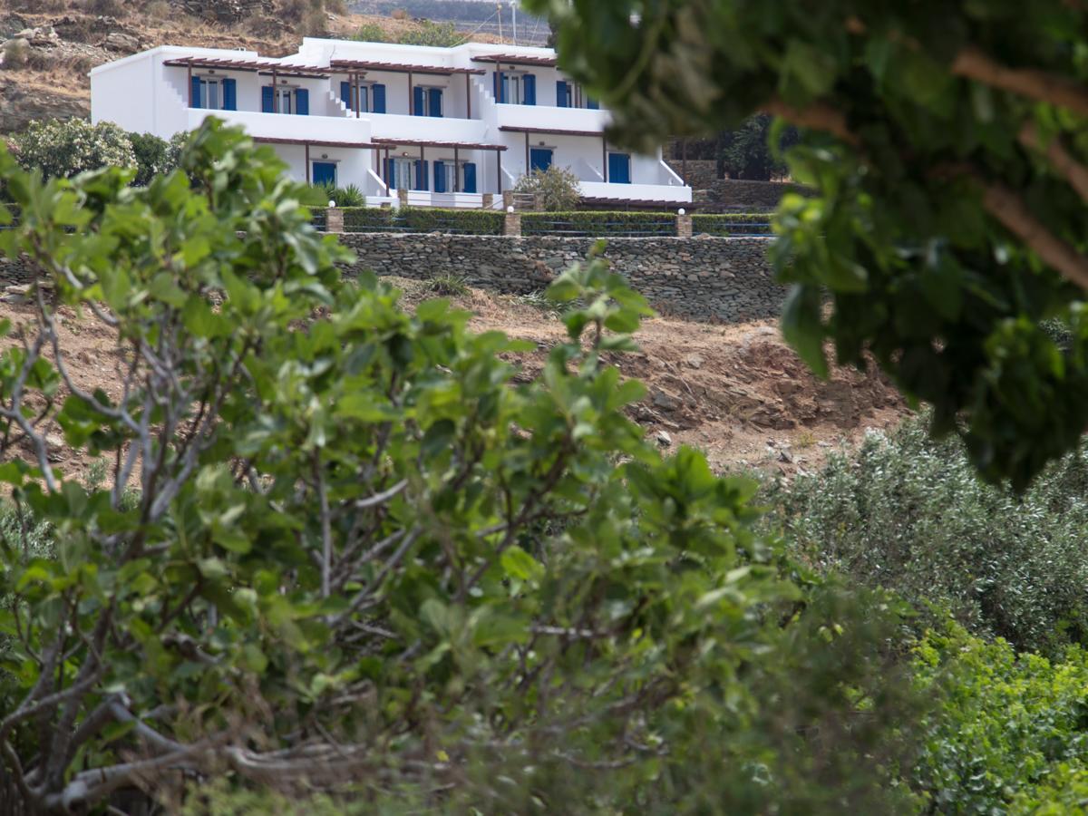 Meltemi Tinos Aparthotel Agios Romanos Exteriör bild