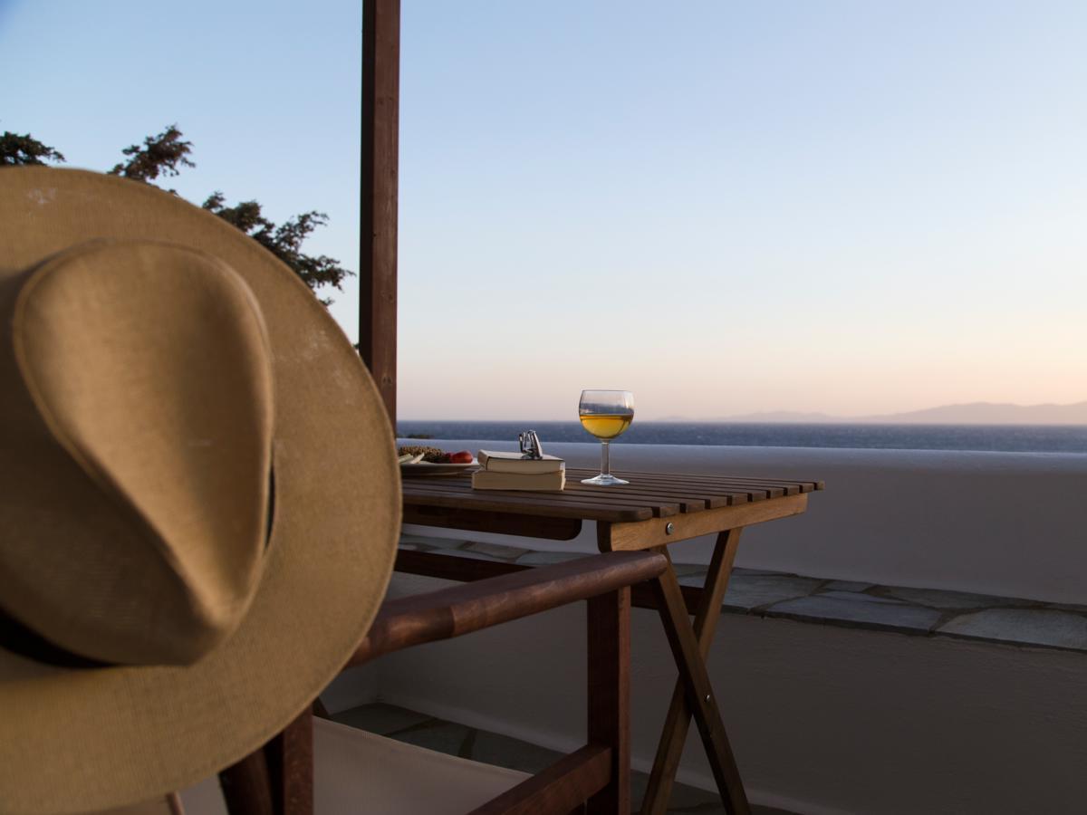 Meltemi Tinos Aparthotel Agios Romanos Exteriör bild