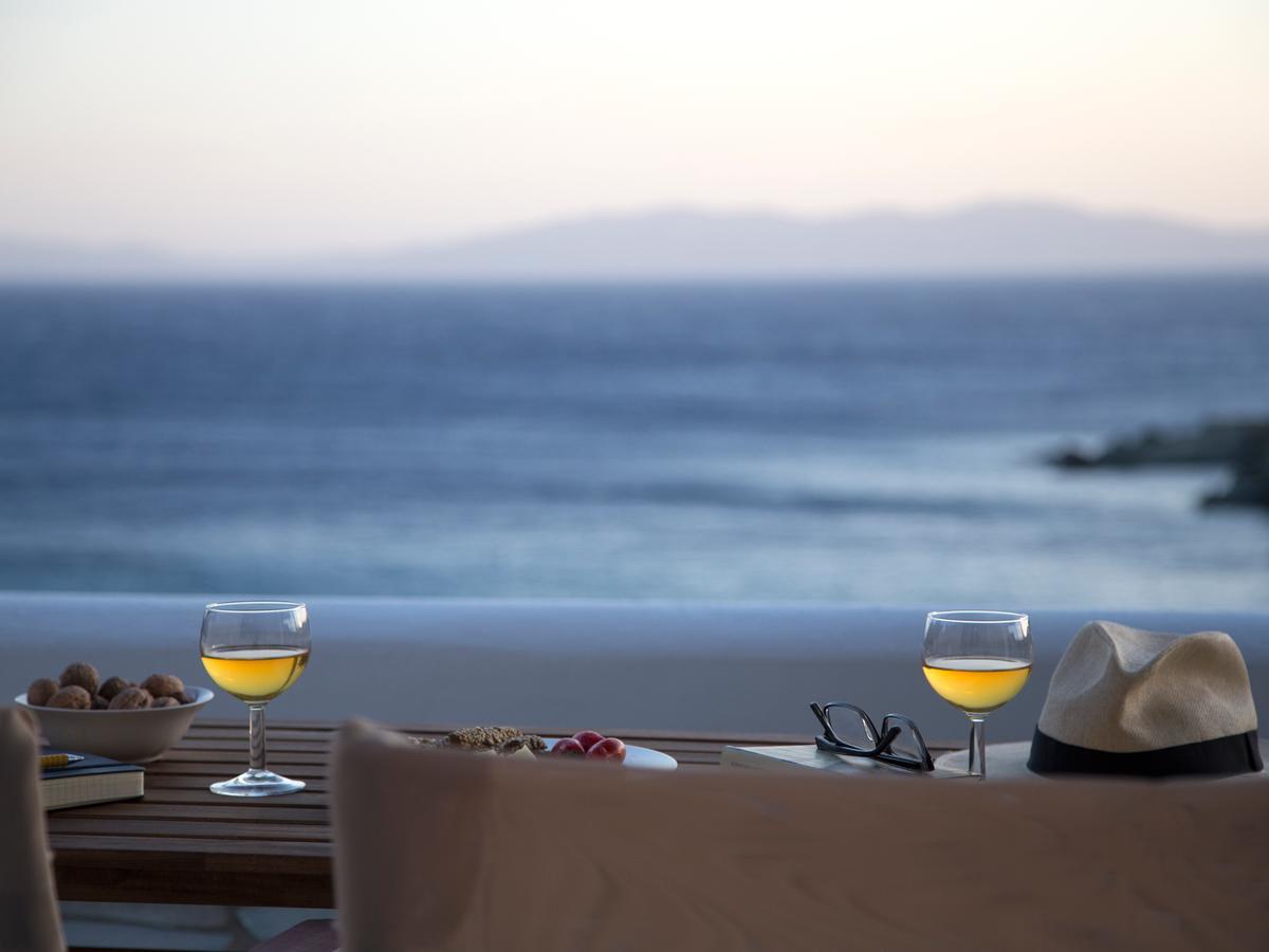 Meltemi Tinos Aparthotel Agios Romanos Exteriör bild