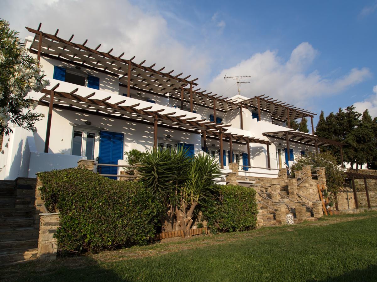 Meltemi Tinos Aparthotel Agios Romanos Exteriör bild